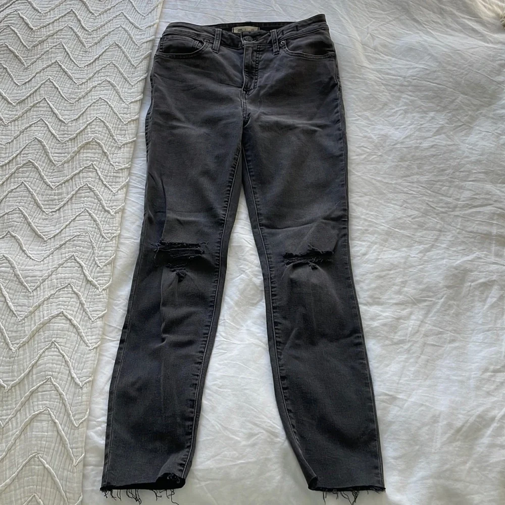 Madewell Ripped Skinny Jeans